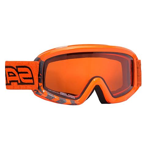 Maschera da sci Salice con lente ampia e sistema di ventilazione.