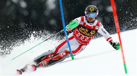 Ramon Zenhäusern in gara di slalom speciale