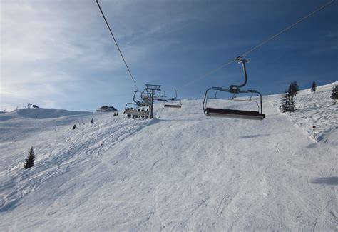 vista panoramica dalla seggiovia Antercrëp sulla Marmolada