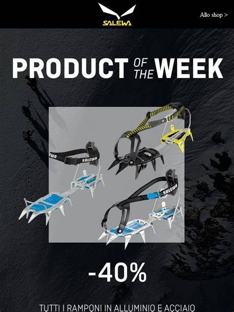 Illustrazione di una gamma di accessori Salewa per l'alpinismo, inclusi scalda collo, custodie per smartphone e calzettoni.