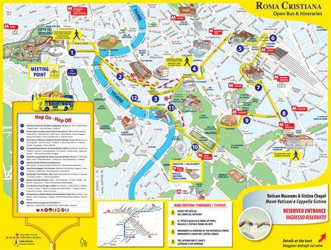Mappa schematica di un itinerario escursionistico con indicazione dei punti di interesse