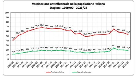 Grafico che illustra la copertura vaccinale antinfluenzale negli anziani in Brasile dal 2020 al 2022, evidenziando l'impatto della pandemia di COVID-19.