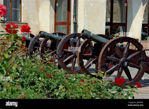 Cannoni e barcone nel giardino del Sacrario