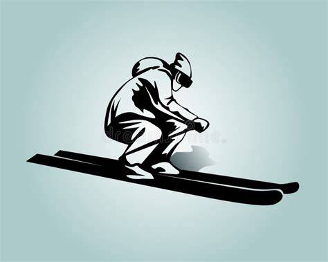 Illustrazione stilizzata di uno snowboarder che cade sulla neve