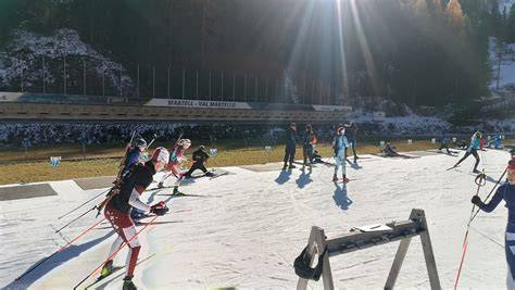 schema del centro di biathlon di Alpensia