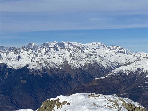 Panoramica del Passo di Bondone con la Cima della Malgina sullo sfondo