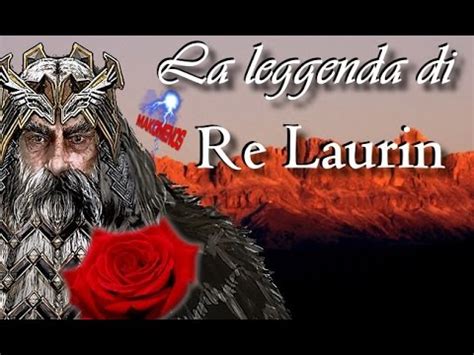 Illustrazione della leggenda di Re Laurino e del Rosengarten