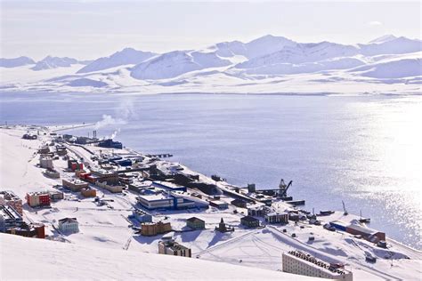 Vista panoramica dalla Gustavfjellet sulle Svalbard
