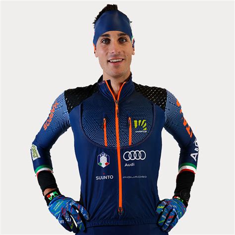 Foto di Nicolò Ernesto Canclini e Mara Martini che festeggiano la vittoria nella Sprint