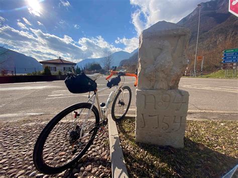 Mappa generale del percorso ciclabile Terra dei Forti con punti di interesse