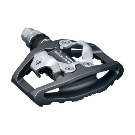 Immagine di un pedale ibrido con lato flat e lato SPD