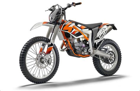 Infografica che mostra le diverse parti della sospensione della KTM Freeride 250 R