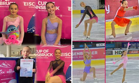 Atleta dell'Artistico Ghiaccio Asiago durante una competizione
