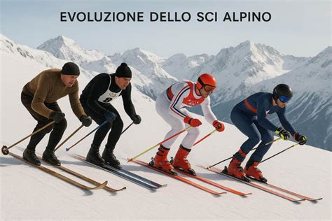 Schema comparativo delle discipline dello sci alpino