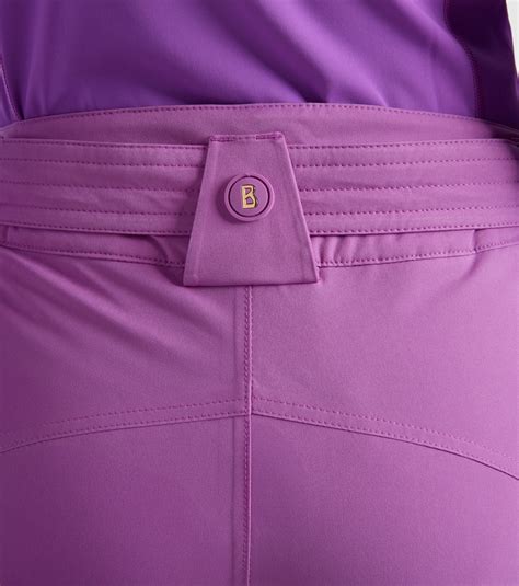 Schema dei pantaloni Bogner Nic con evidenziate le caratteristiche di design e funzionalità