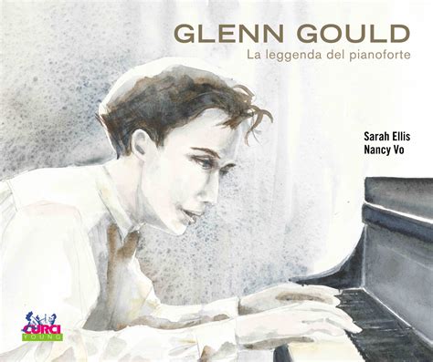 Ritratto di Glenn Gould al pianoforte