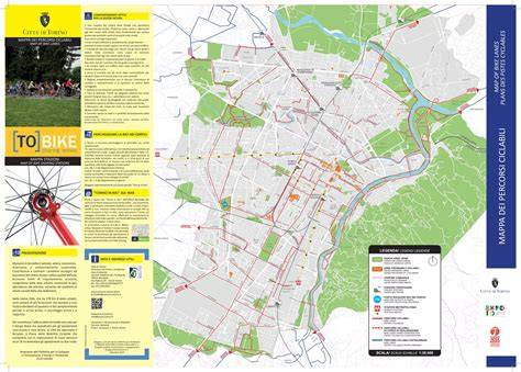 Mappa con diversi percorsi ciclabili segnalati nella regione di Garmisch-Partenkirchen