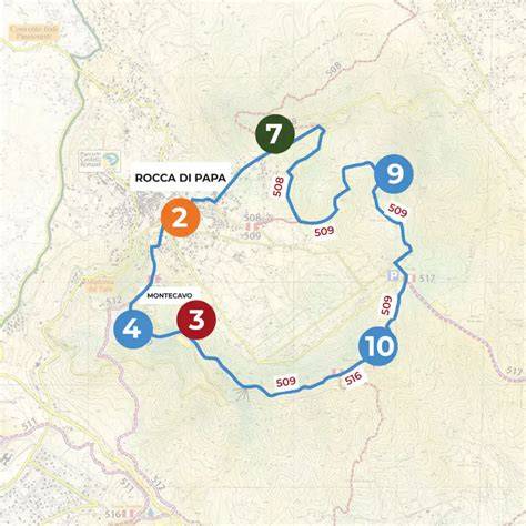 mappa stilizzata di un percorso sciistico panoramico con punti di interesse
