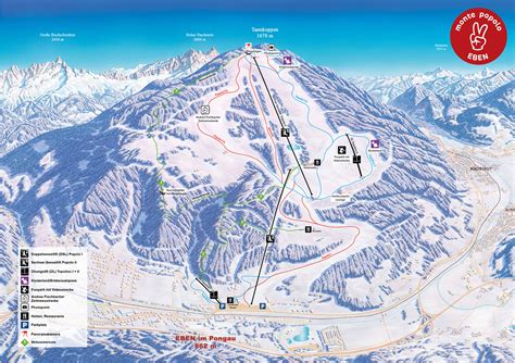 Panorama invernale di Monte Popolo con piste innevate e montagne sullo sfondo