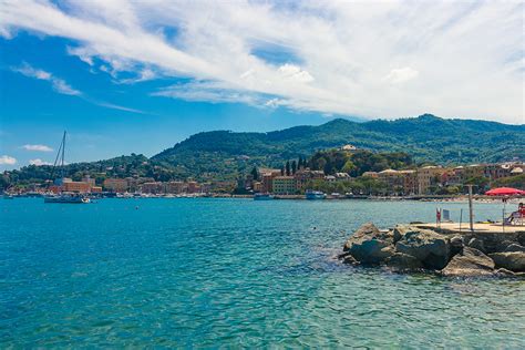 vista mare di Rapallo con potenziale area per la pista da sci