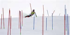 schema della pista di slalom speciale femminile con indicazione dei punti critici
