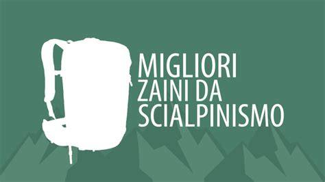 Tabella comparativa con alcuni dei migliori zaini da scialpinismo e trekking: litraggio, peso, caratteristiche principali.