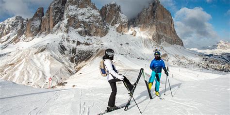 Innevamento sulle piste del Dolomiti Superski