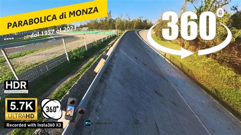 Ciclisti che pedalano sull'anello di alta velocità dell'Autodromo di Monza
