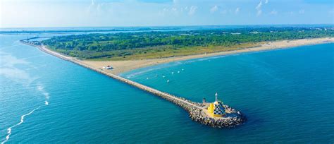 Faro Pagoda a Punta Sabbioni, punto panoramico della ciclabile