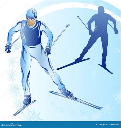 Illustrazione stilizzata che mostra un confronto visivo tra uno sciatore e uno snowboarder su una pista innevata.