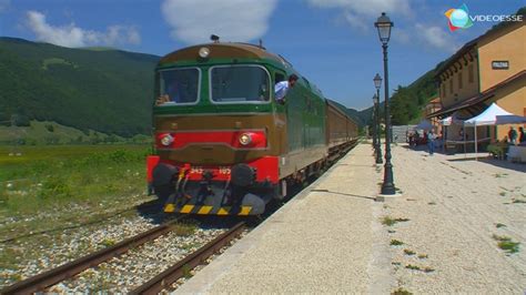 Treno storico sulla linea Sulmona-Isernia