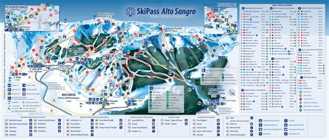 Mappa delle piste di Roccaraso Aremogna