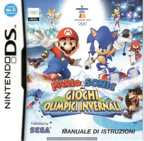 Copertina del videogioco Mario & Sonic ai Giochi Olimpici Invernali
