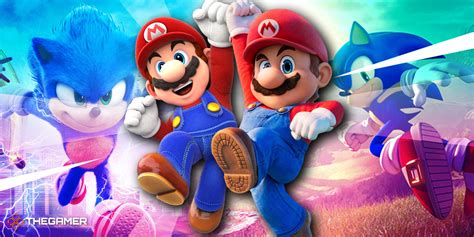 Screenshot di Mario e Sonic che collaborano in un evento.