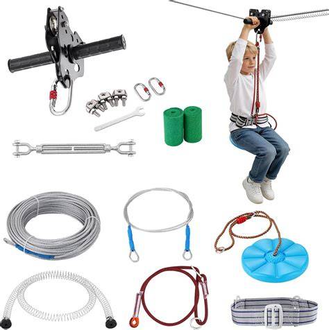 Immagine di un kit per teleferica da 45 metri.