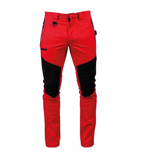 Pantaloni da soccorso alpino con rinforzi sulle ginocchia e inserti elastici