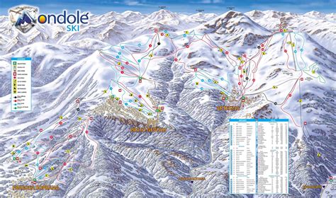 Mappa delle piste da sci di Montecampione