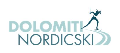 Logo Dolomiti NordicSki con una breve descrizione del circuito.