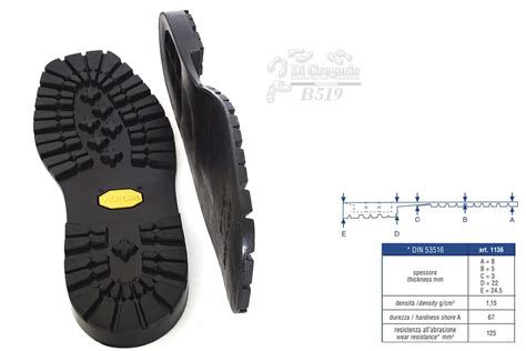 Schizzo originale della suola Carrarmato Vibram