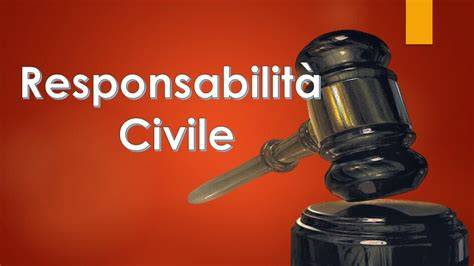 Schema che illustra i diversi tipi di responsabilità in caso di incidente sciistico (penale, civile, oggettiva, da prodotto).