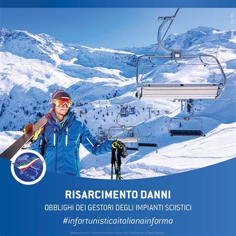 Schema che illustra gli obblighi di sicurezza dei gestori delle piste da sci.