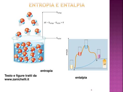 Grafico qualitativo che illustra la relazione tra entalpia, entropia e spontaneità di una reazione chimica (fig. 13.1)