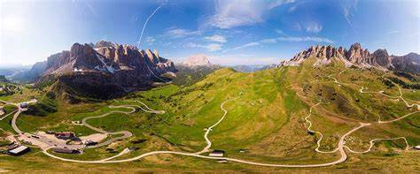Panorama a 360 gradi dalle vette del Gitschberg
