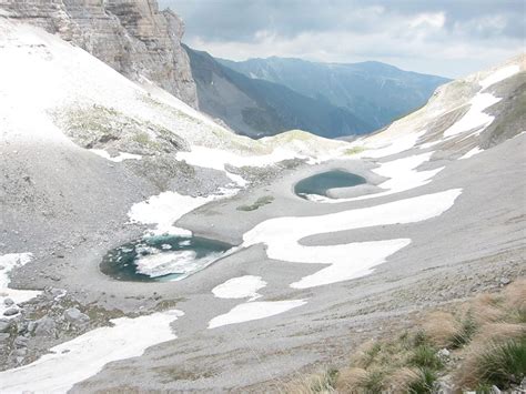 Laghi glaciali dell'Appennino Reggiano durante l'inverno