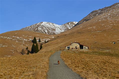 Panoramica della Val Seriana con il Rifugio Monte Vaccaro in lontananza