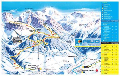 Panorama innevato del comprensorio sciistico Pejo 3000 con montagne maestose e piste da sci