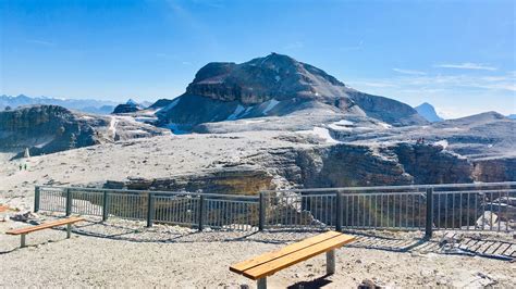 mappa schematica del percorso di salita al Piz Boè con punti di riferimento