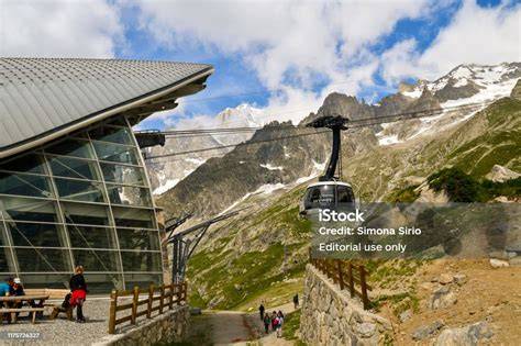 Immagine di Courmayeur con il Monte Bianco sullo sfondo