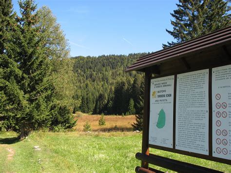 Biotopo di Echen a Folgaria, un'area naturale protetta