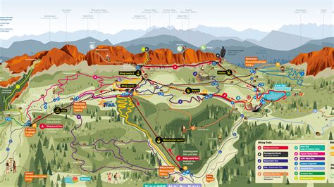 Infografica che mostra la distribuzione dei diversi tipi di impianti di risalita a Carezza Dolomites